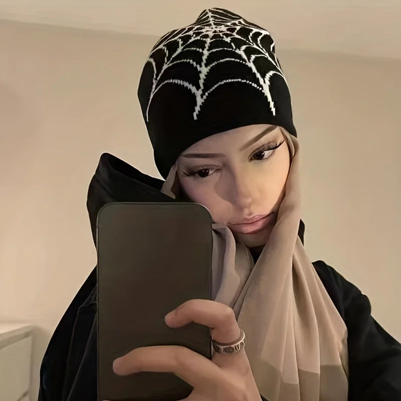"Spider Web" Beanie