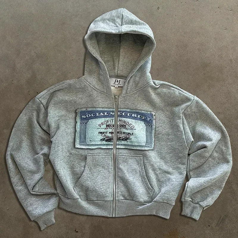 "PM" Zip-Up