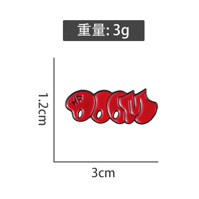 "MF Doom" Pin