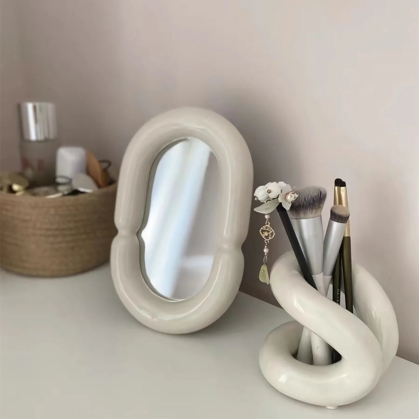 "Makeup Brush" Holder