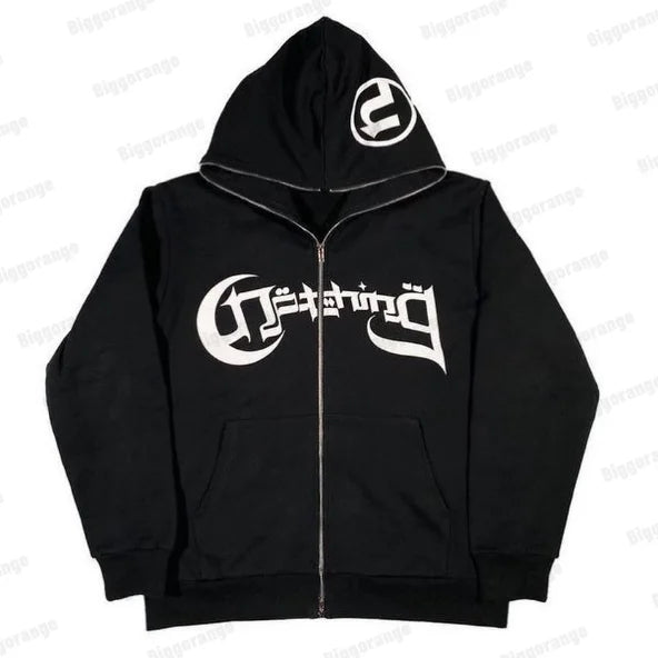 "Avoid" Zip-Up