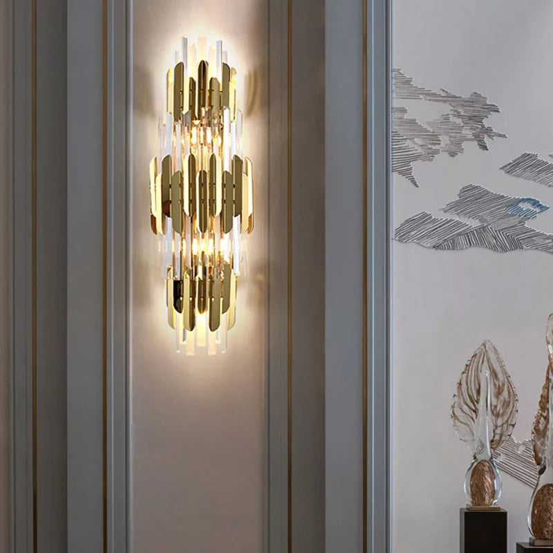 "Gold Crystal" Lamp