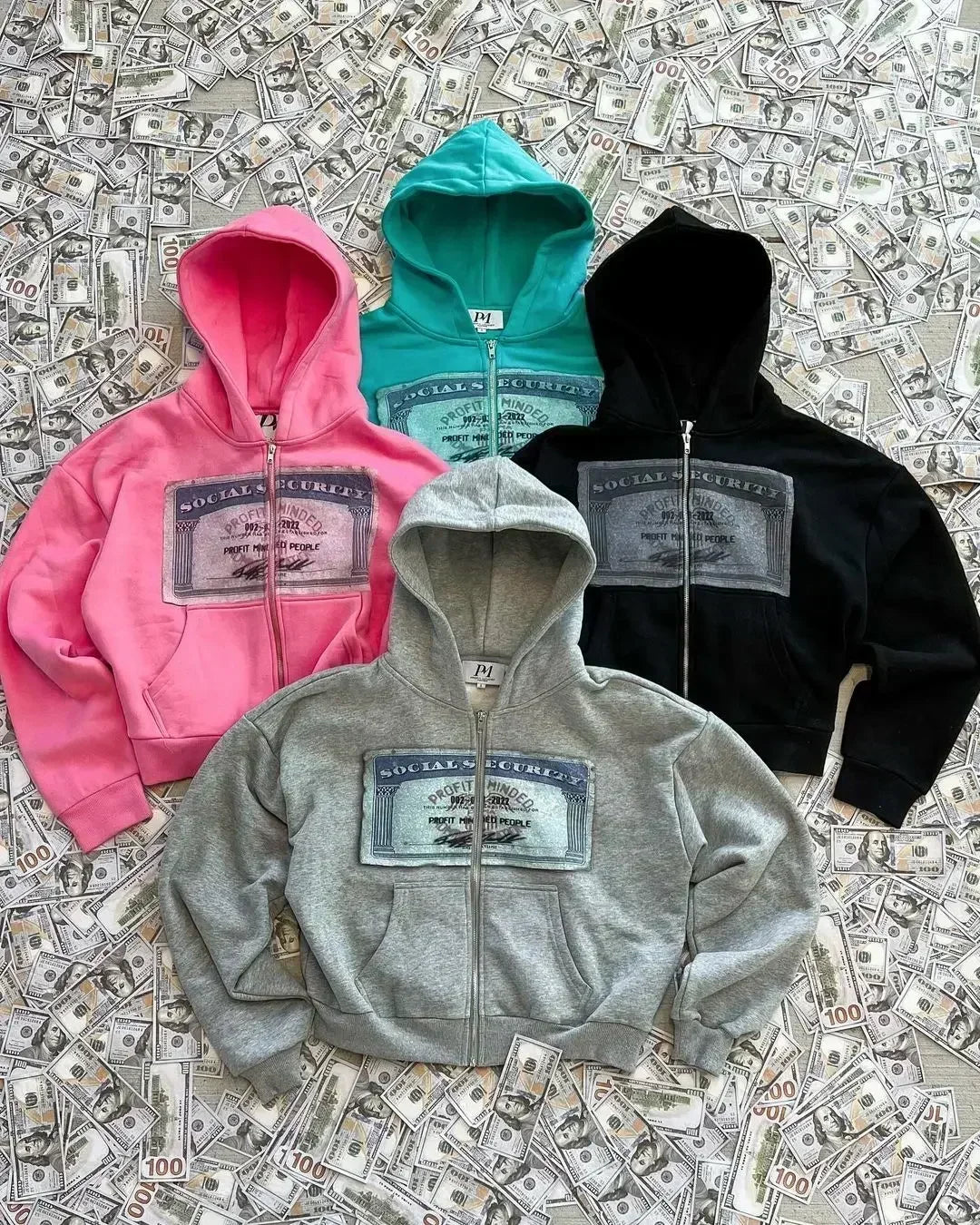 "PM" Zip-Up