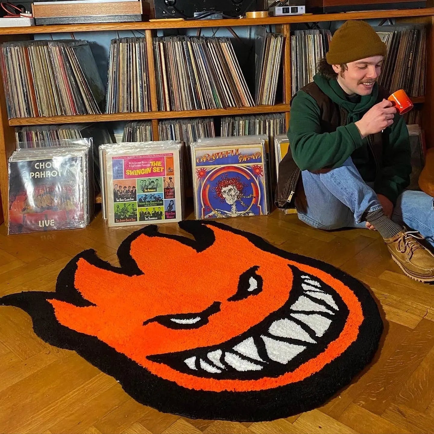 "Spitfire" Rug