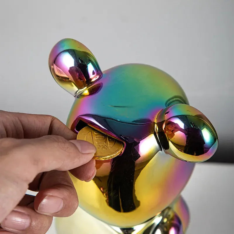 "Bear" Piggy Bank