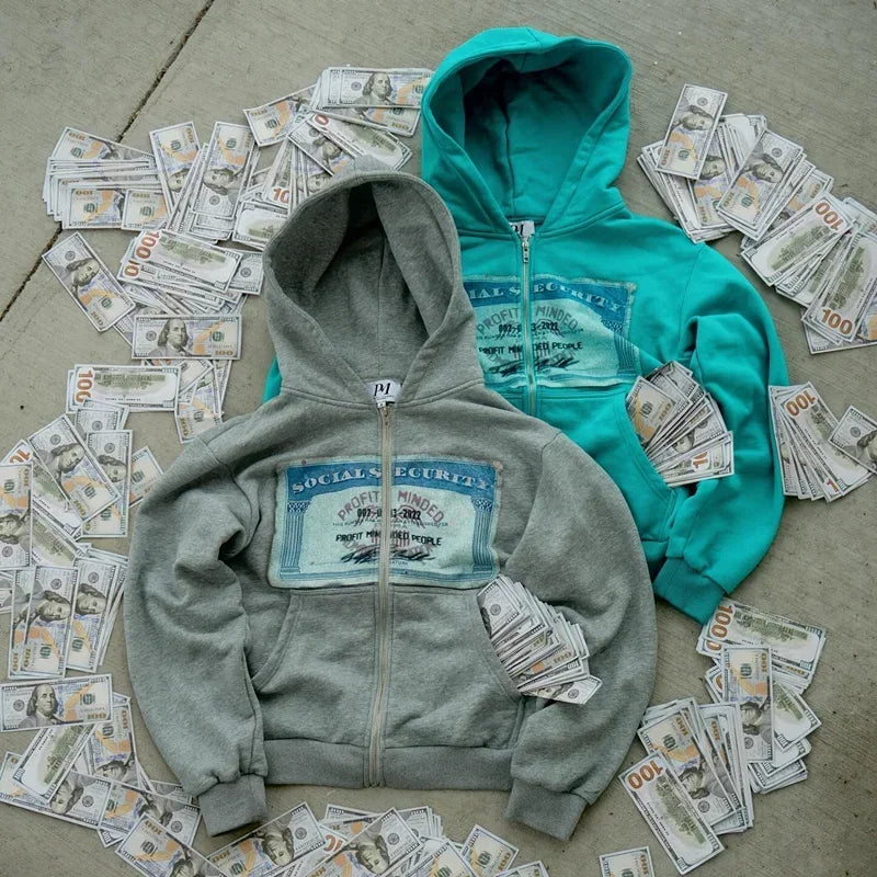 "PM" Zip-Up