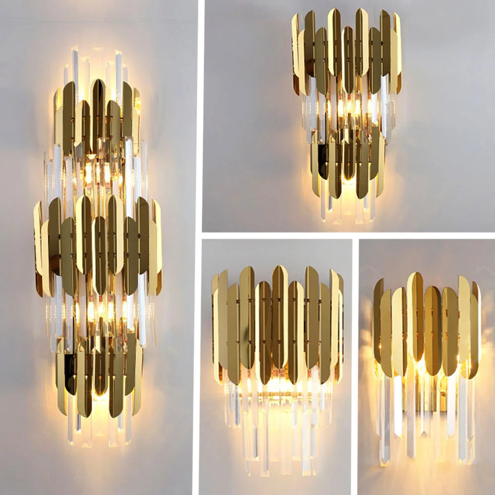 "Gold Crystal" Lamp