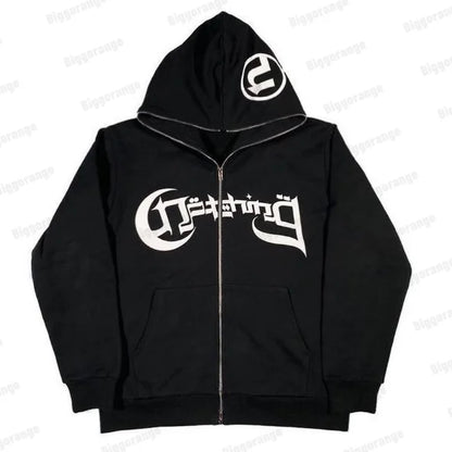 "Avoid" Zip-Up