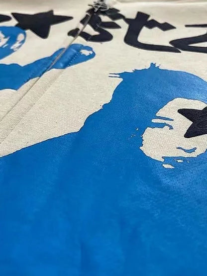 "Blue Star" Zip-UP