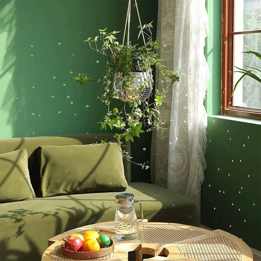 "Disco" Flower Pot